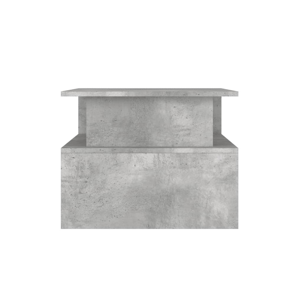 Coffee Table Concrete Grey 90x55x42,5 cm Engineered Wood