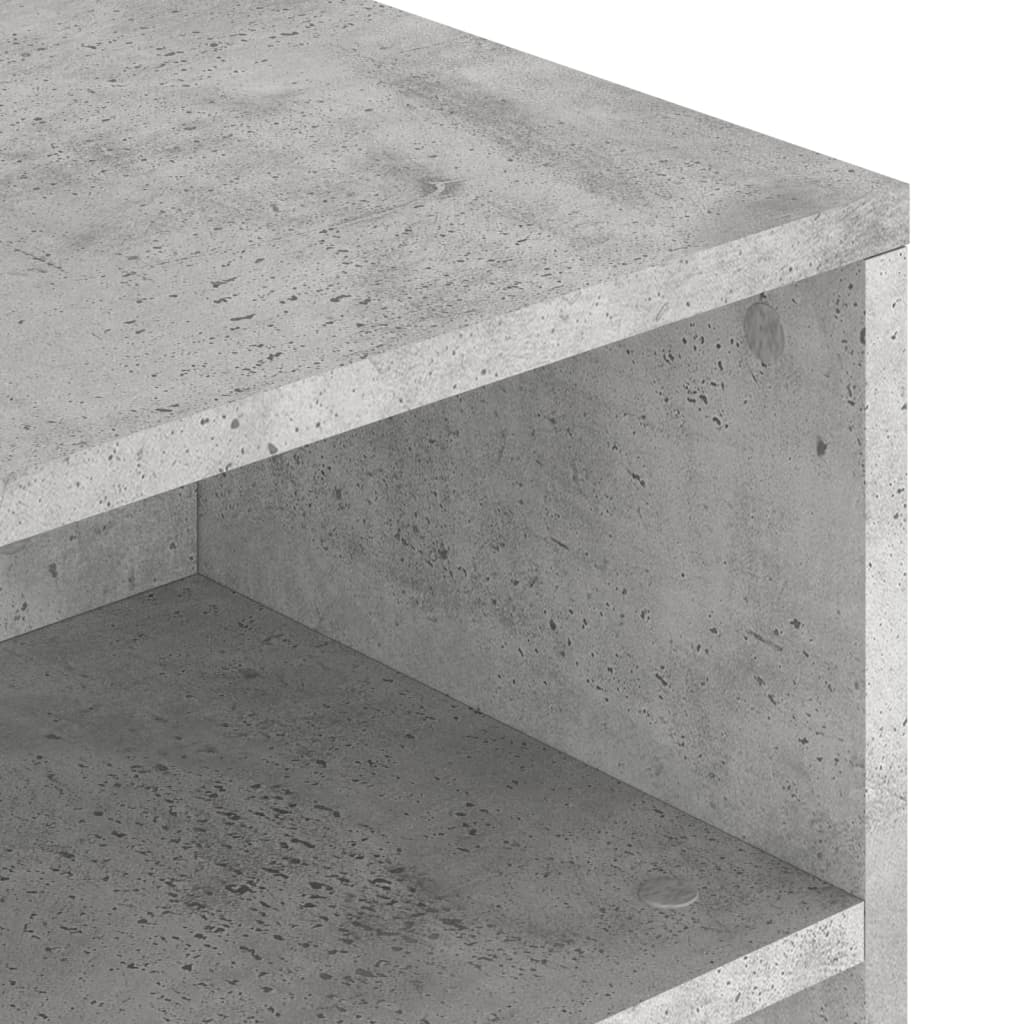 Coffee Table Concrete Grey 90x55x42,5 cm Engineered Wood