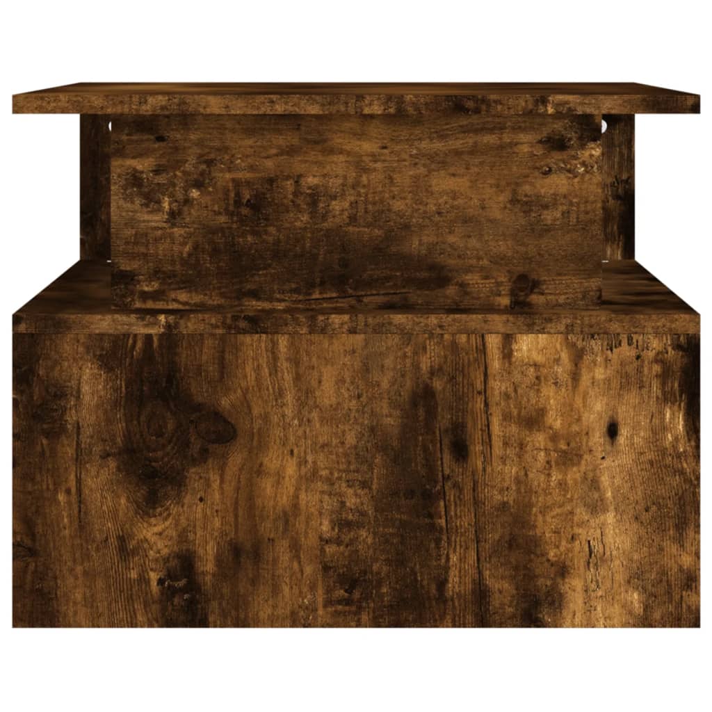 Coffee Table Smoked Oak 90x55x42,5 cm Engineered Wood