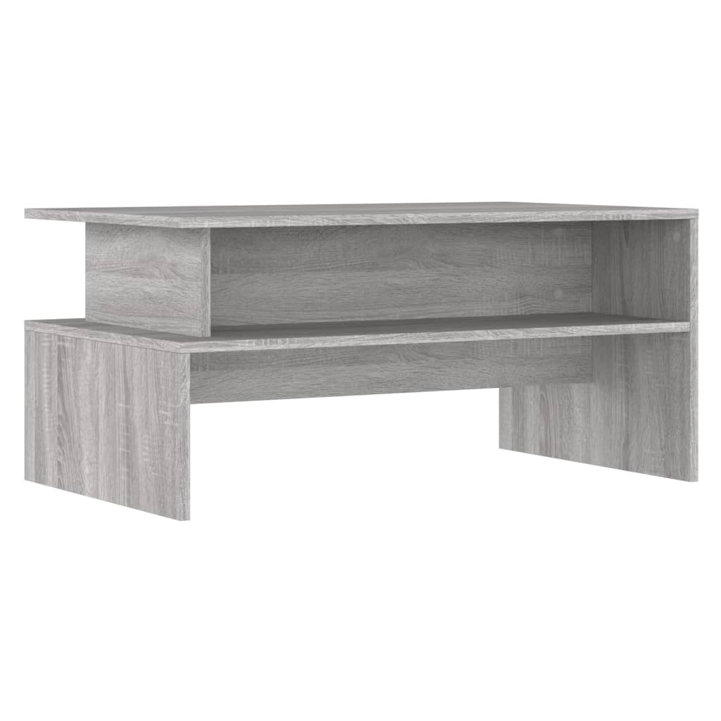 Coffee Table Grey Sonoma 90x55x42,5 cm Engineered Wood