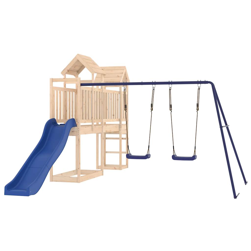 vidaXL Outdoor Playset Impregnated Wood Pine