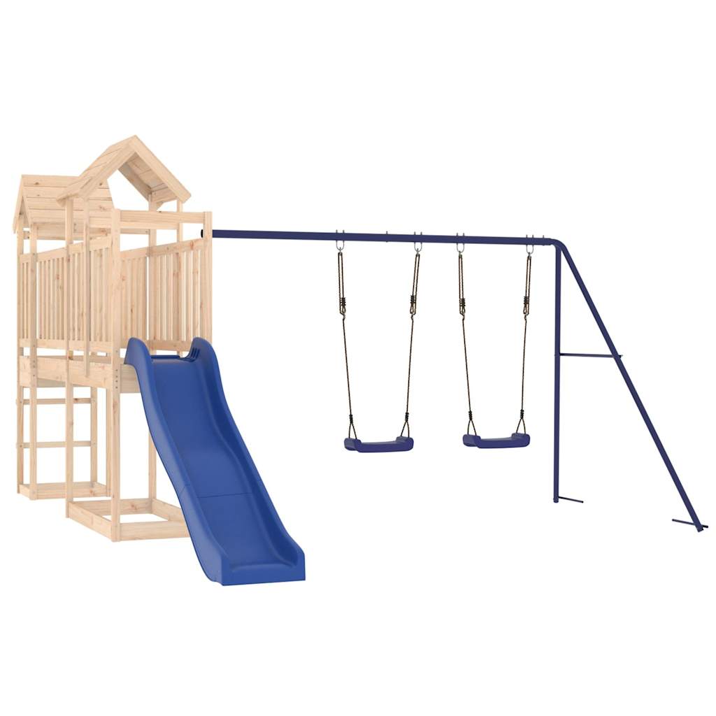 vidaXL Outdoor Playset Impregnated Wood Pine