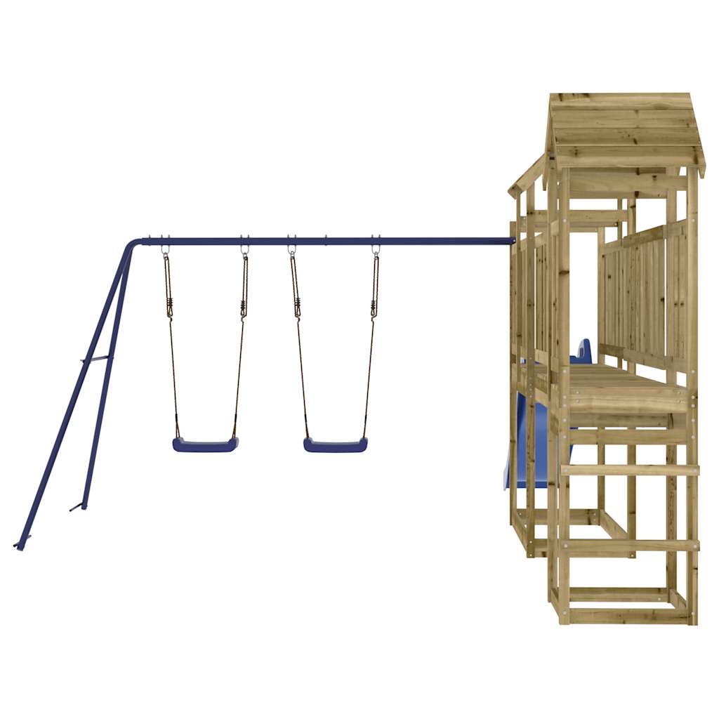 vidaXL Outdoor Playset Impregnated Wood Pine