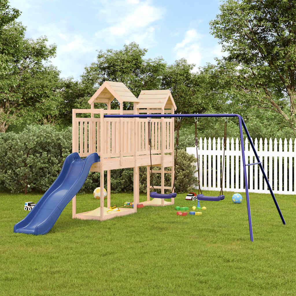 vidaXL Outdoor Playset Impregnated Wood Pine