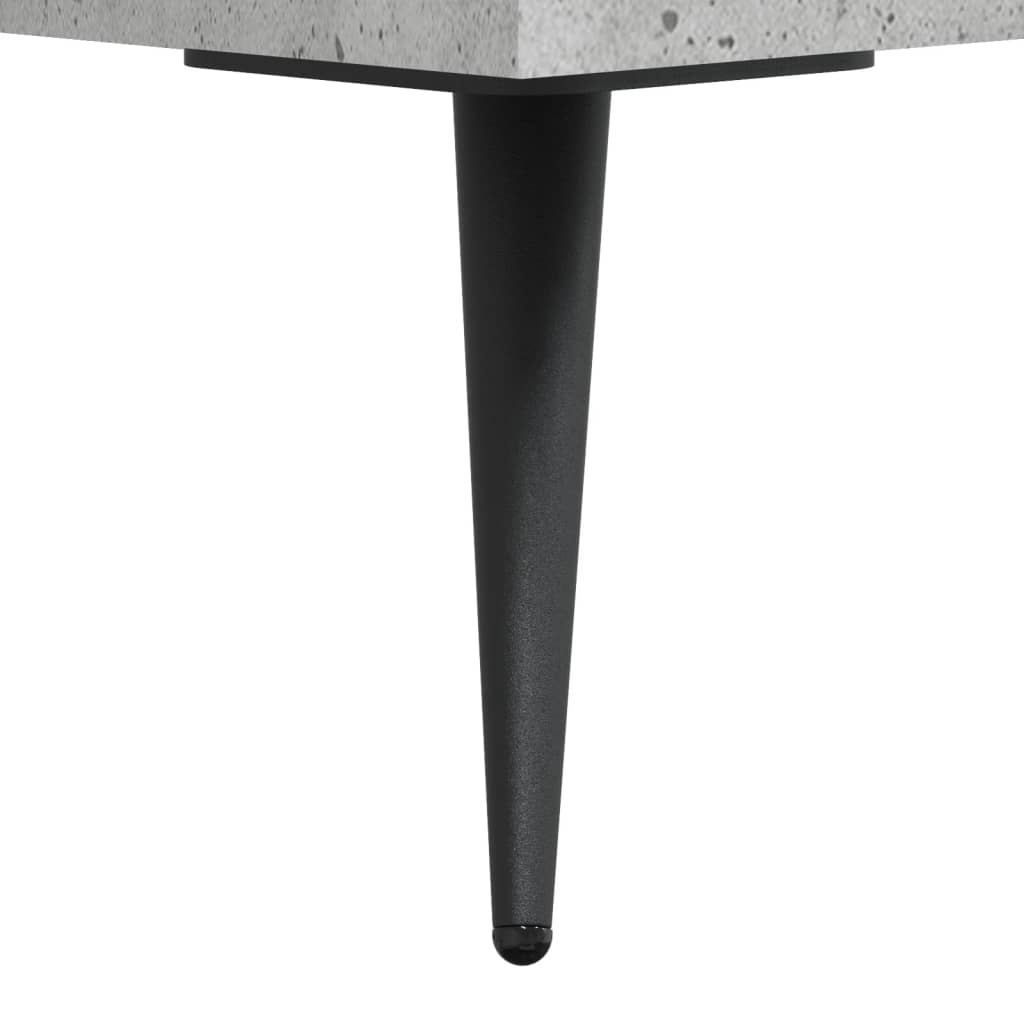Highboard Concrete Grey 69,5x34x180 cm Engineered Wood