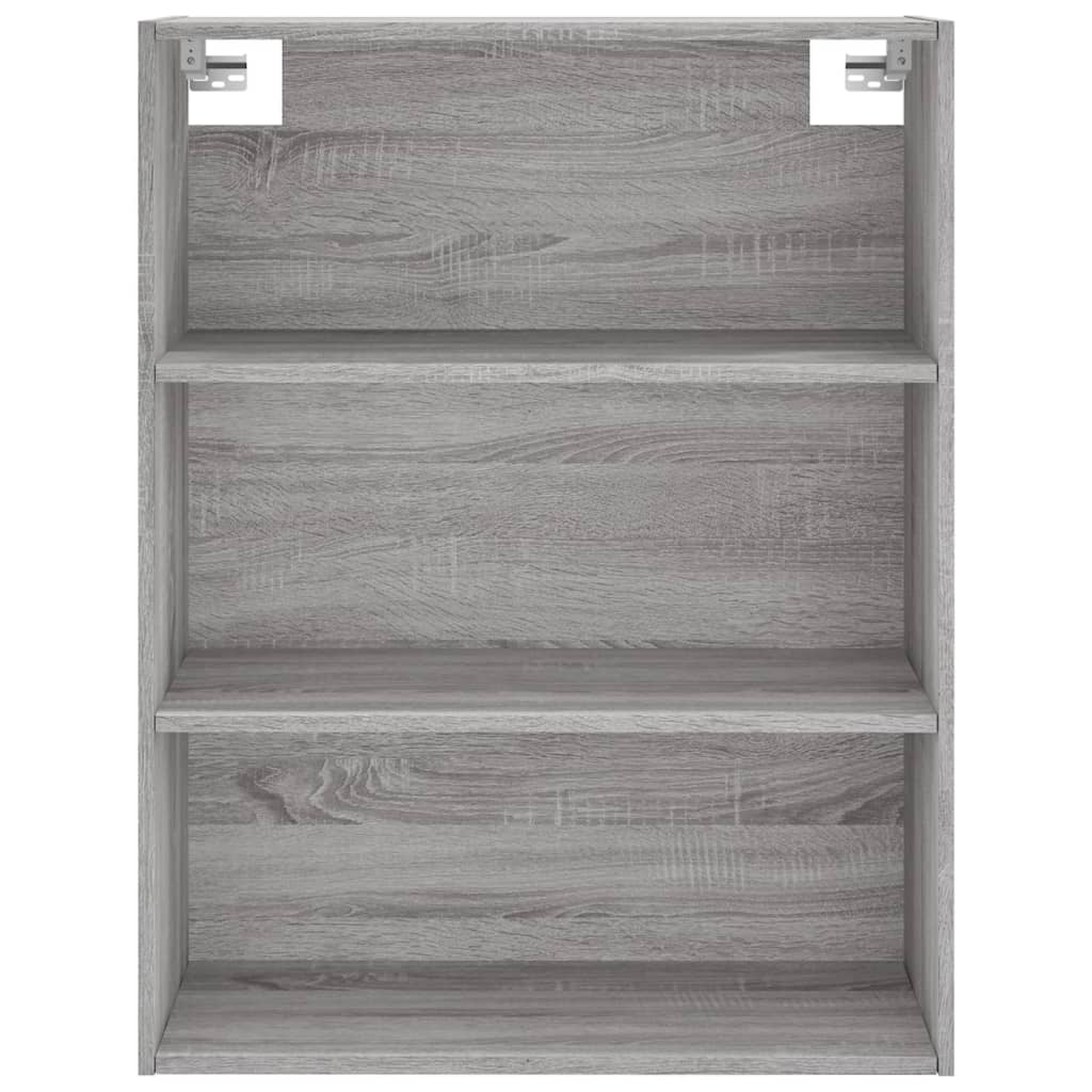Highboard Grey Sonoma 69,5x34x180 cm Engineered Wood