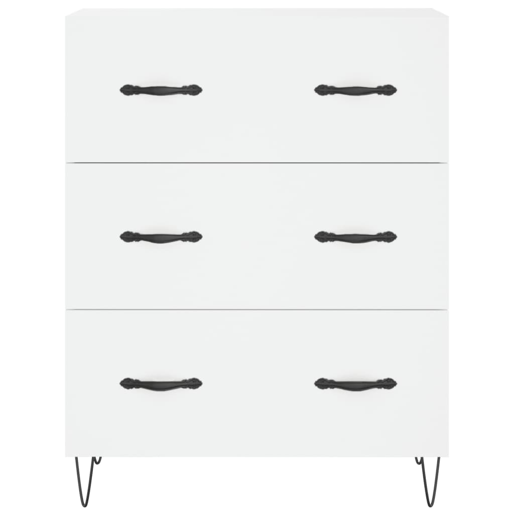 vidaXL Highboard White 69.5x34x180 cm Engineered Wood