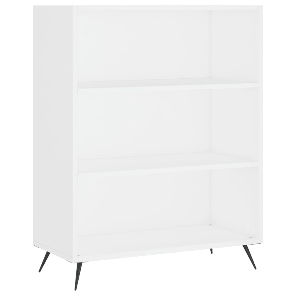 Highboard White 69,5x32,5x180 cm Engineered Wood