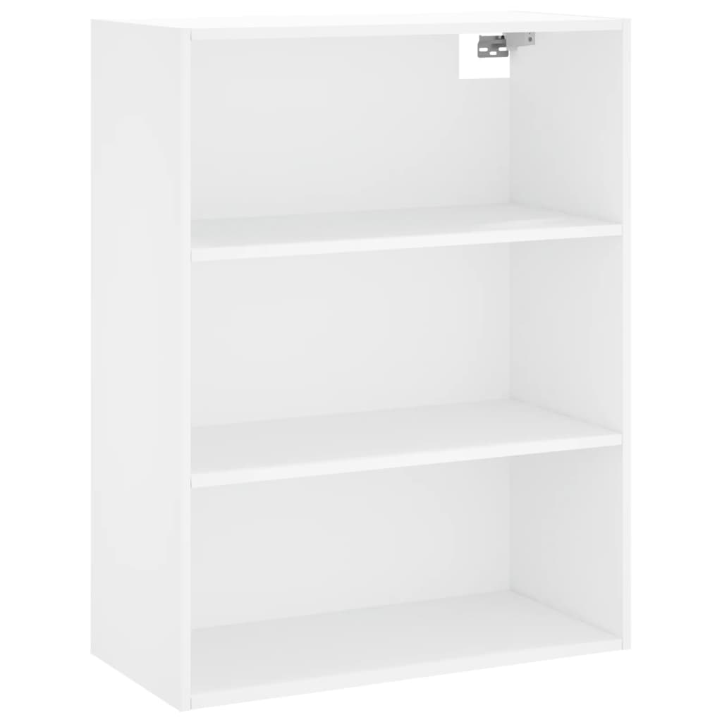 Highboard White 69,5x32,5x180 cm Engineered Wood