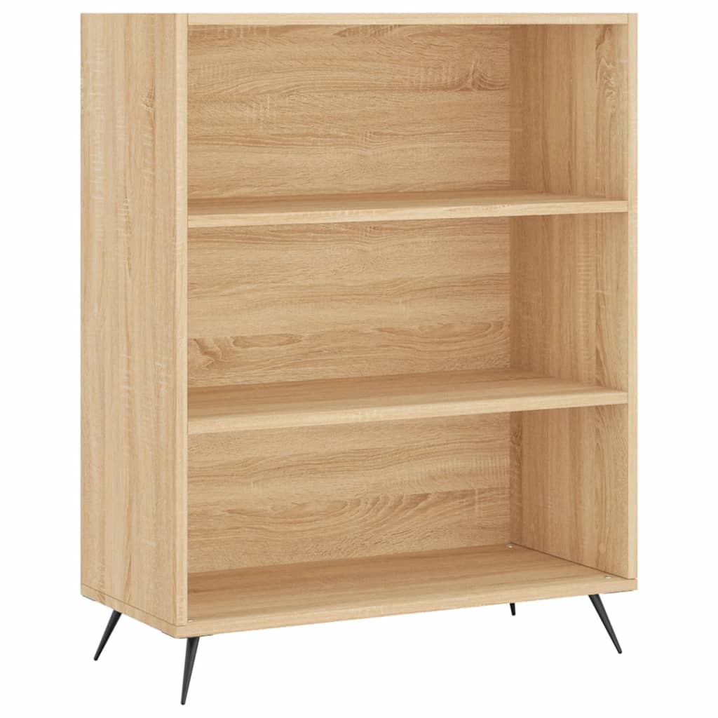 vidaXL Highboard Sonoma Oak 69.5x32.5x180 cm Engineered Wood