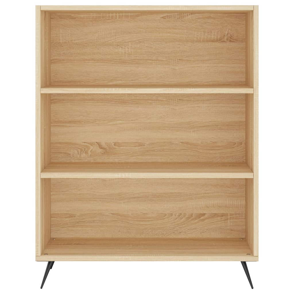 vidaXL Highboard Sonoma Oak 69.5x32.5x180 cm Engineered Wood