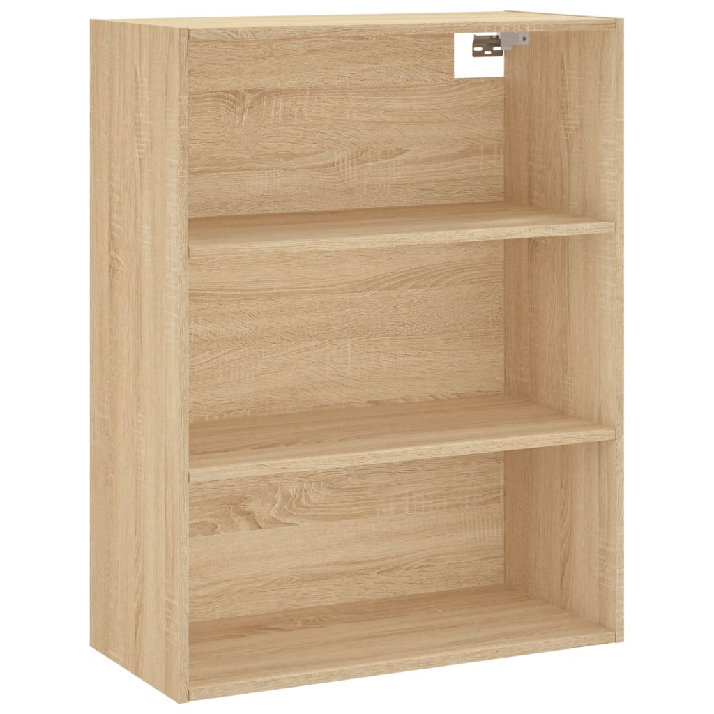 vidaXL Highboard Sonoma Oak 69.5x32.5x180 cm Engineered Wood