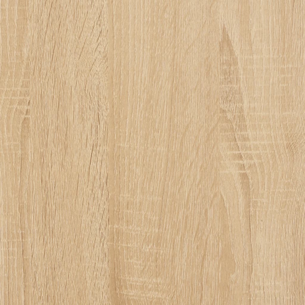 vidaXL Highboard Sonoma Oak 69.5x32.5x180 cm Engineered Wood