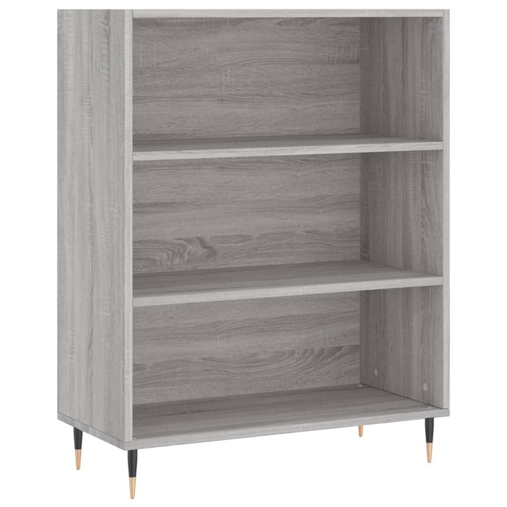 Highboard Grey Sonoma 69,5x32,5x180 cm Engineered Wood