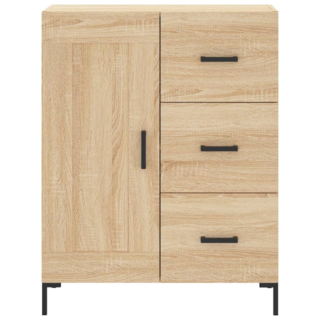 Highboard Sonoma Oak 69,5x34x180 cm Engineered Wood