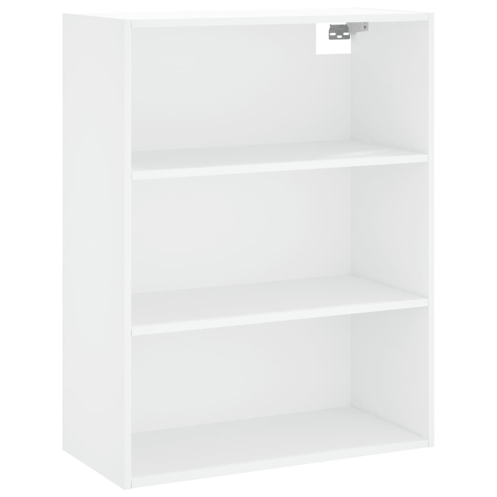 Highboard White 69,5x34x180 cm Engineered Wood