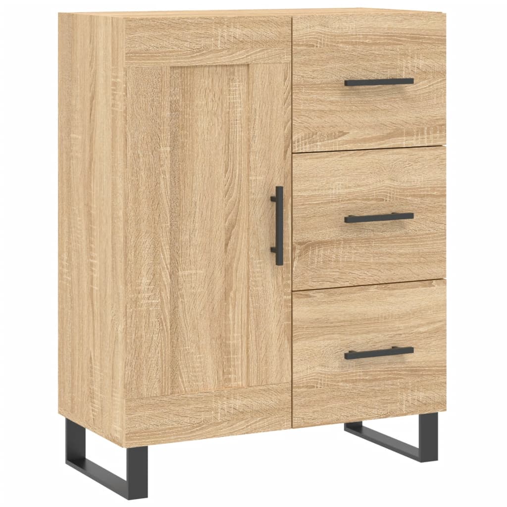 Highboard Sonoma Oak 69,5x34x180 cm Engineered Wood