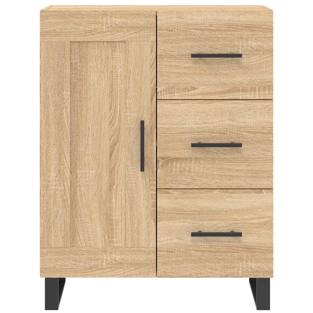 Highboard Sonoma Oak 69,5x34x180 cm Engineered Wood
