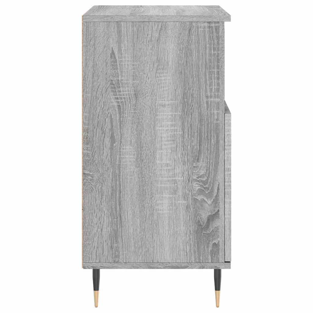 Sideboards 3 pcs Grey Sonoma Engineered Wood