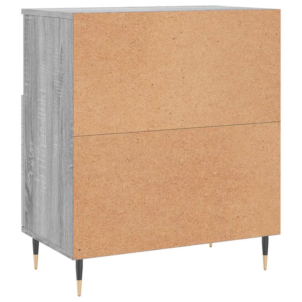 Sideboards 3 pcs Grey Sonoma Engineered Wood