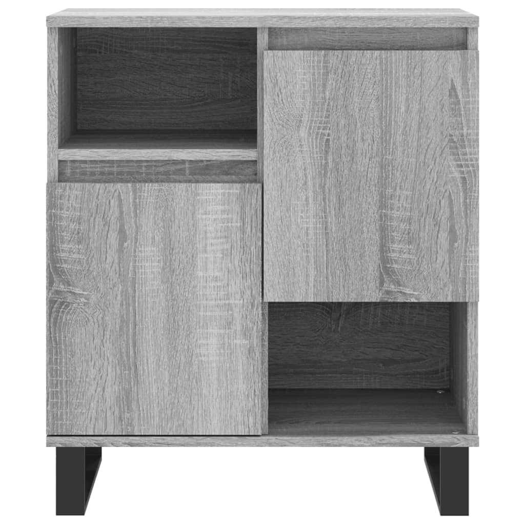 vidaXL Sideboards 3 pcs Grey Sonoma Engineered Wood