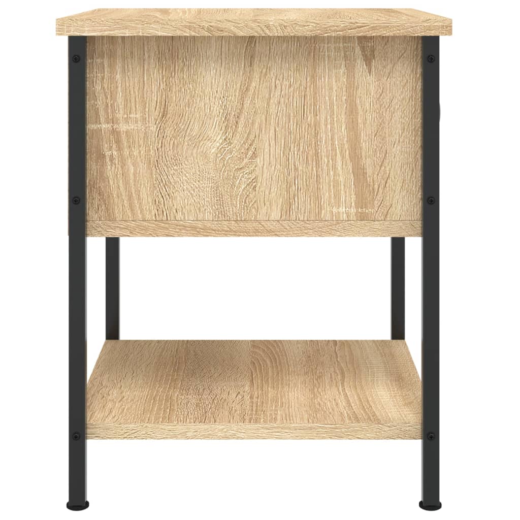 Bedside Tables 2 pcs Sonoma Oak 34x35,5x45 cm Engineered Wood
