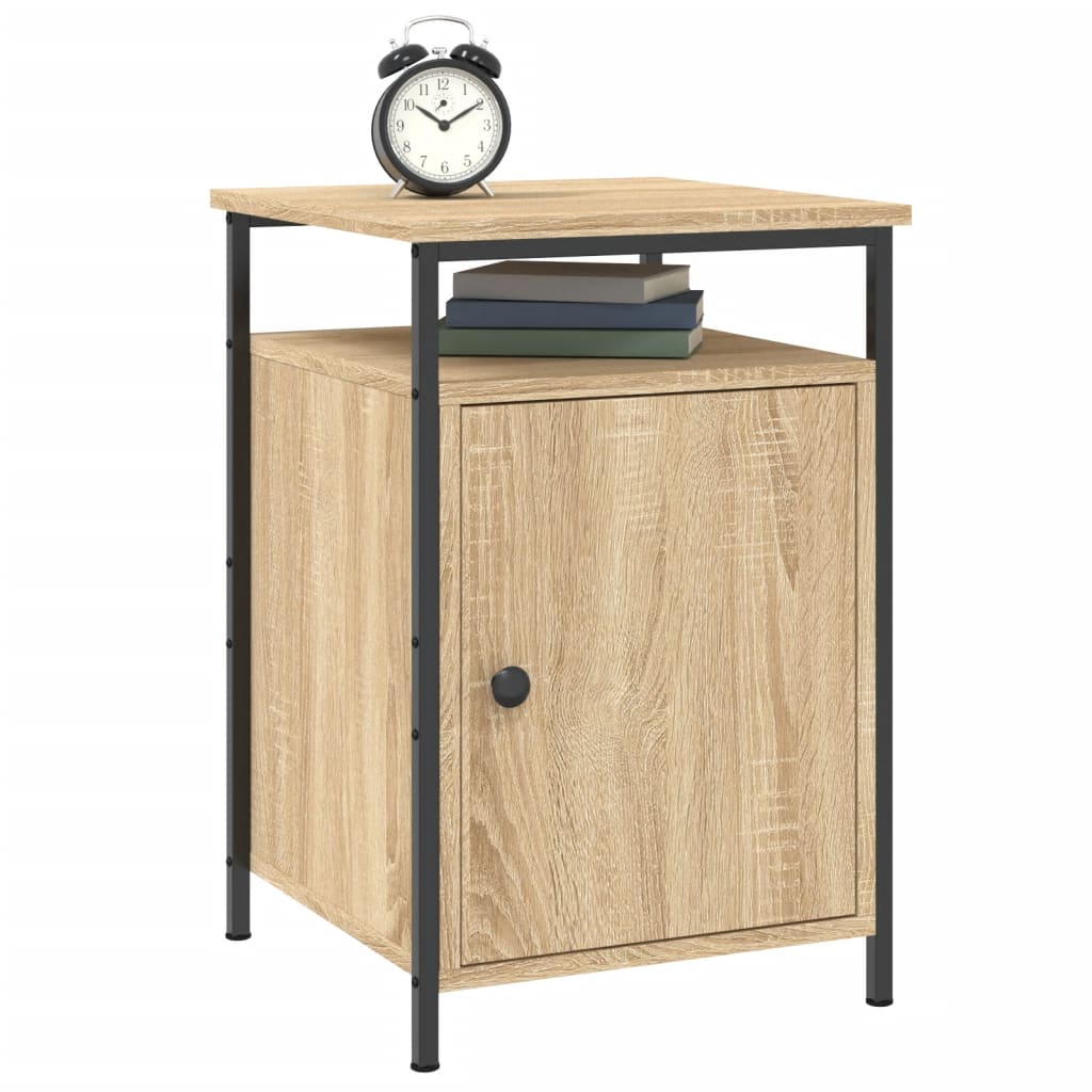 Bedside Cabinet Sonoma Oak 40x42x60 cm Engineered Wood