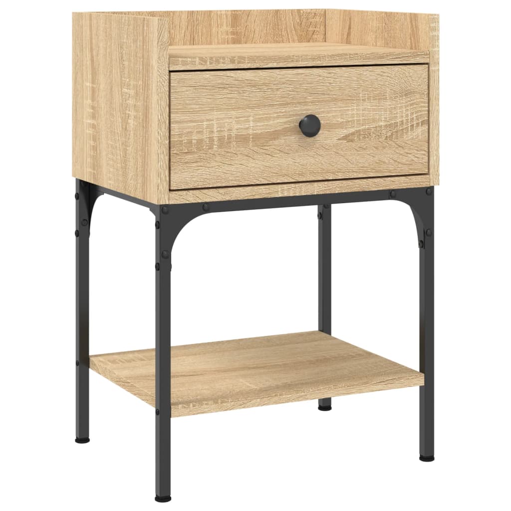 Bedside Tables 2 pcs Sonoma Oak 40,5x31x60 cm Engineered Wood