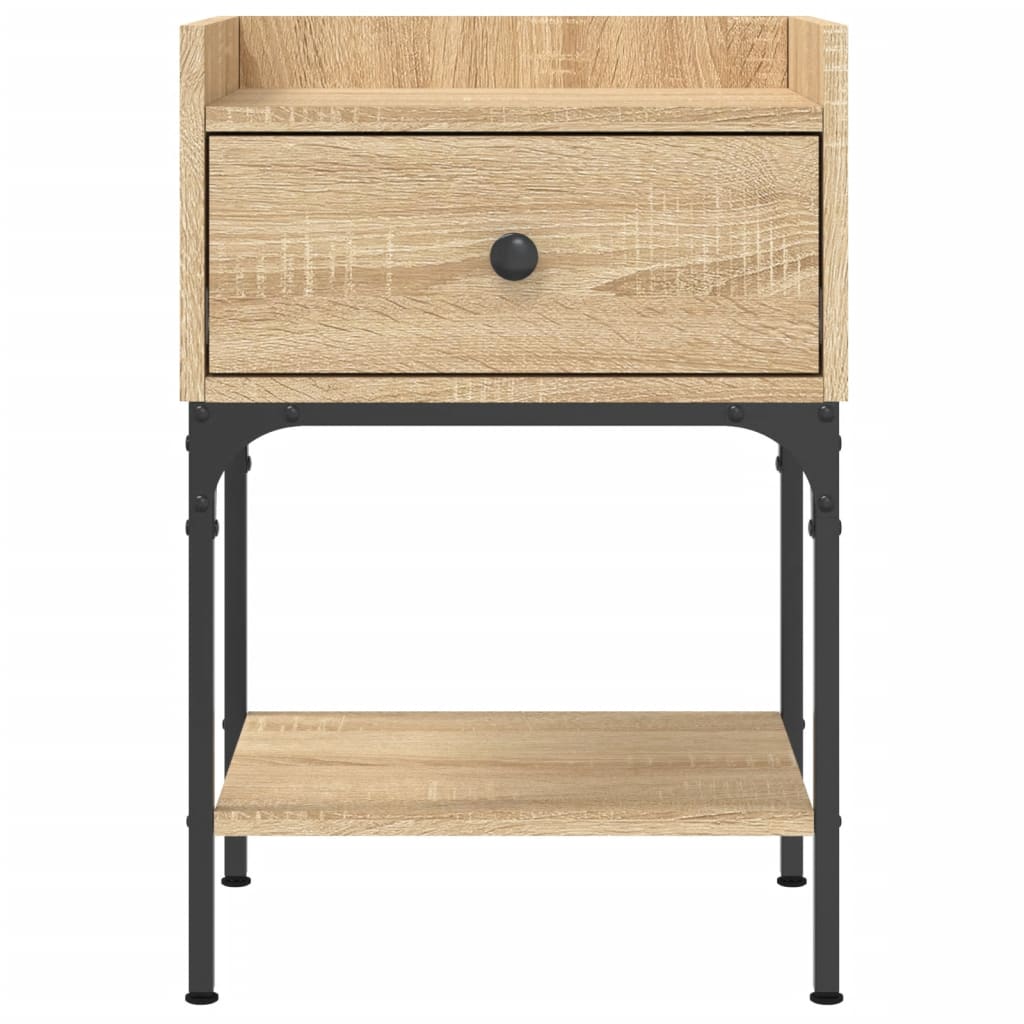 Bedside Tables 2 pcs Sonoma Oak 40,5x31x60 cm Engineered Wood