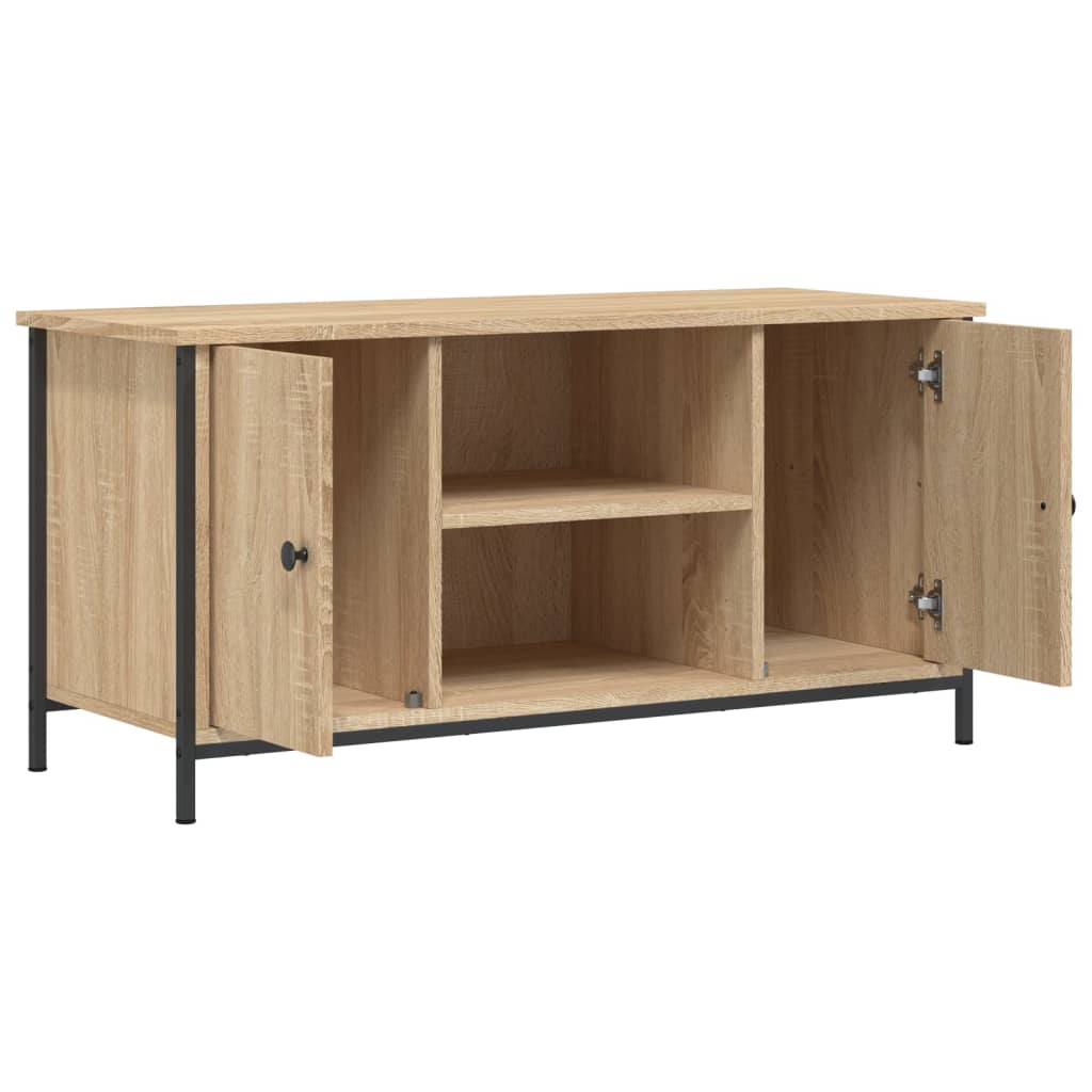TV Cabinet Sonoma Oak 100x40x50 cm Engineered Wood