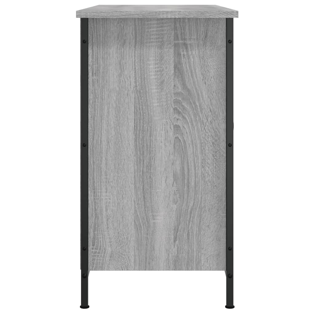 TV Cabinet Grey Sonoma 100x35x65 cm Engineered Wood