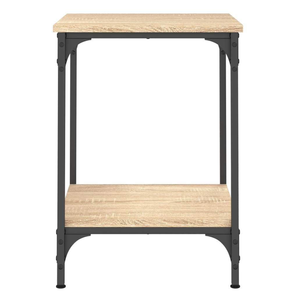 Coffee Table Sonoma Oak 40x40x55 cm Engineered Wood