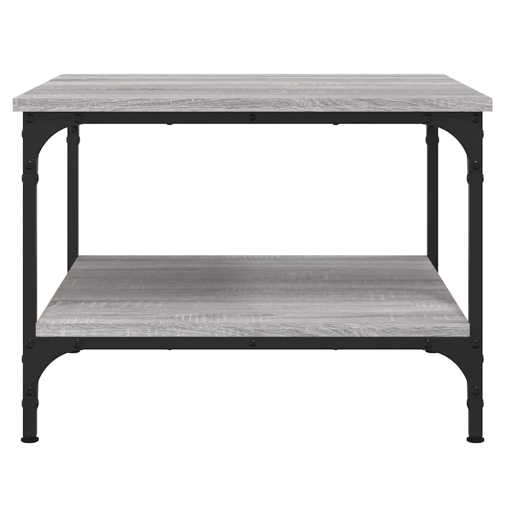 Coffee Table Grey Sonoma 55x55x40 cm Engineered Wood