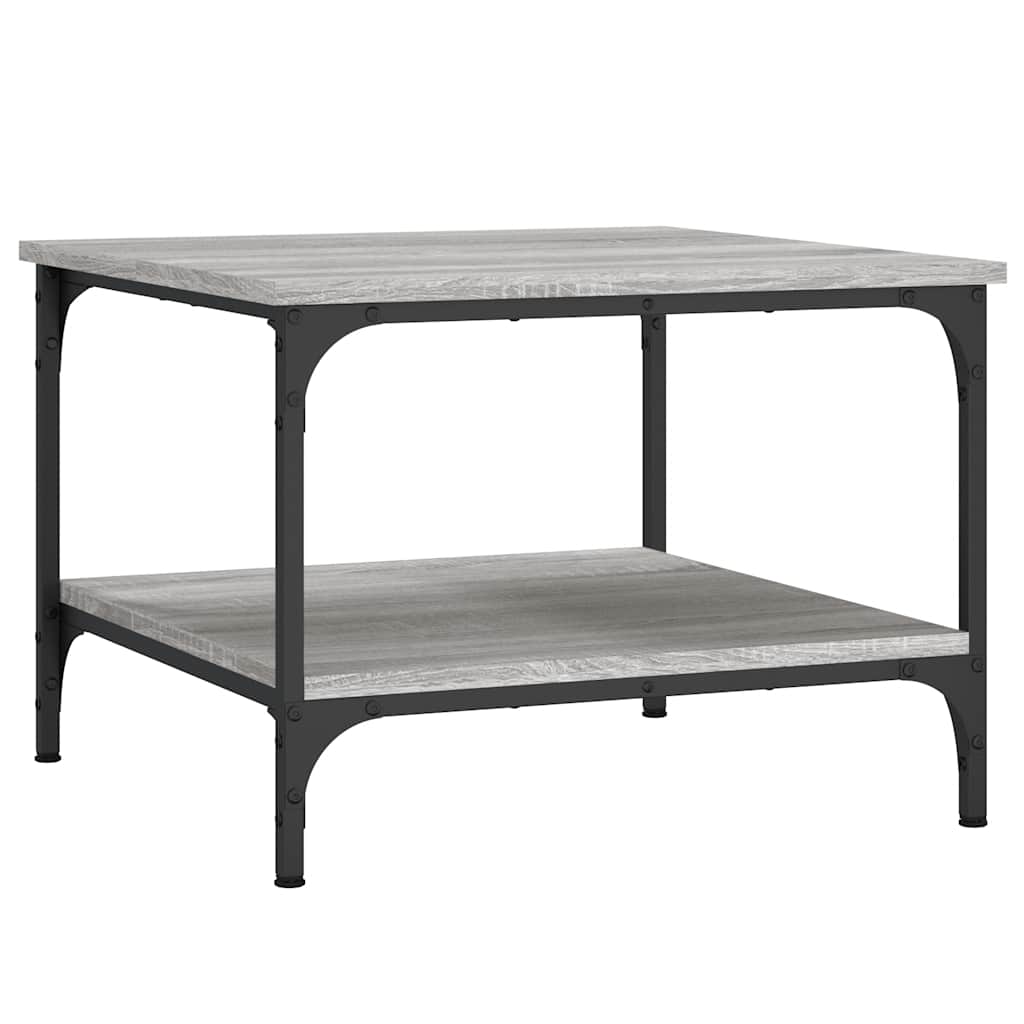 Coffee Table Grey Sonoma 55x55x40 cm Engineered Wood