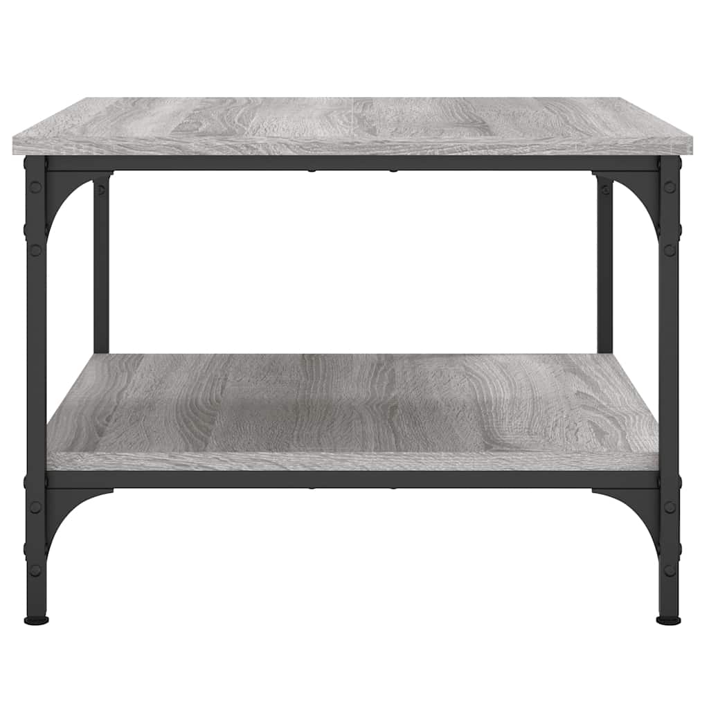 Coffee Table Grey Sonoma 55x55x40 cm Engineered Wood