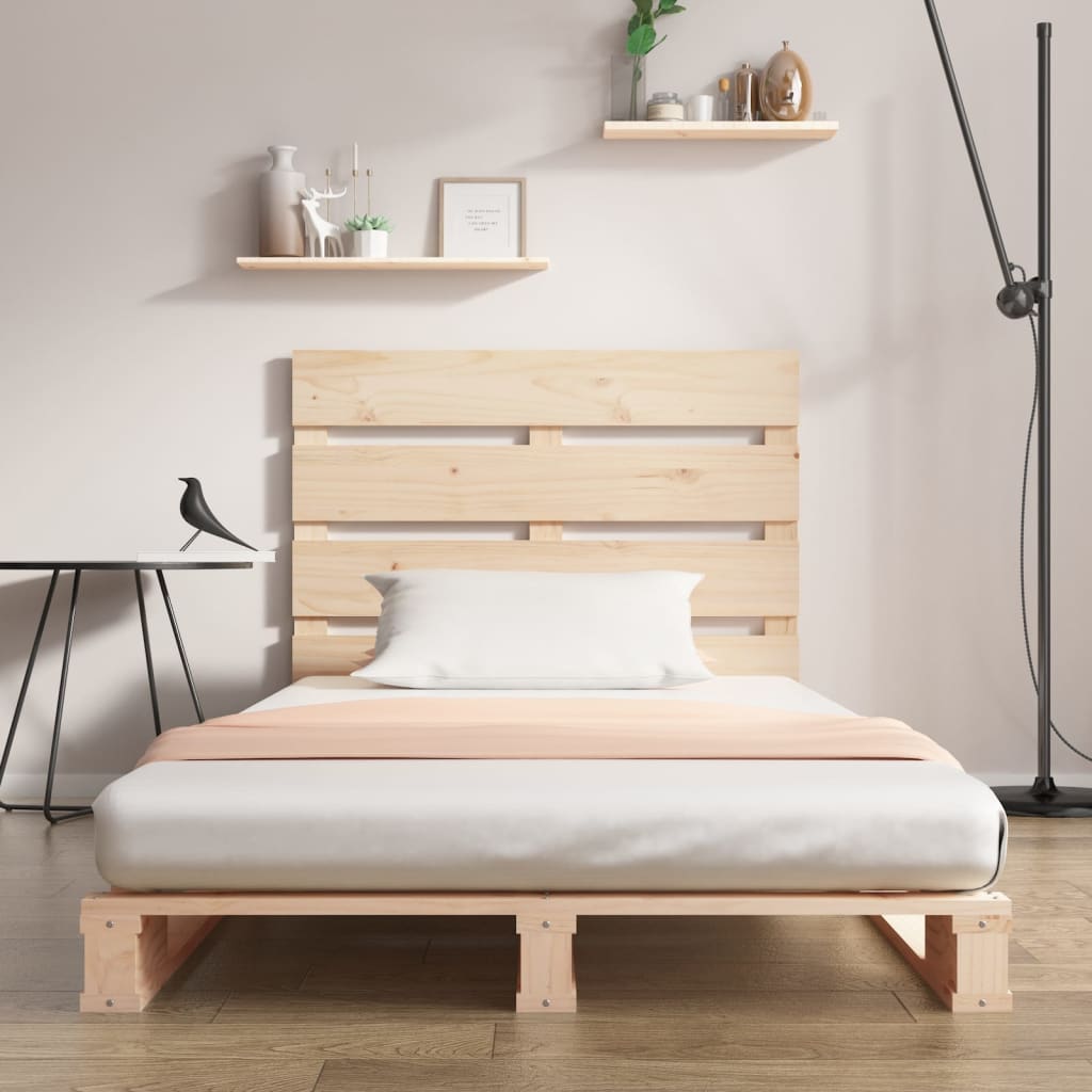 Bed Frame without Mattress 90x190 cm Single Solid Wood Pine Single