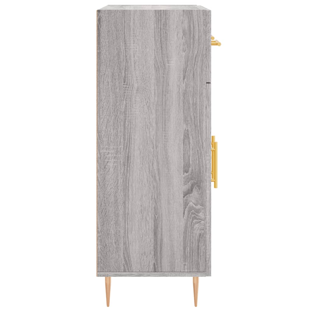 Sideboard Grey Sonoma 69.5x34x90 cm Engineered Wood