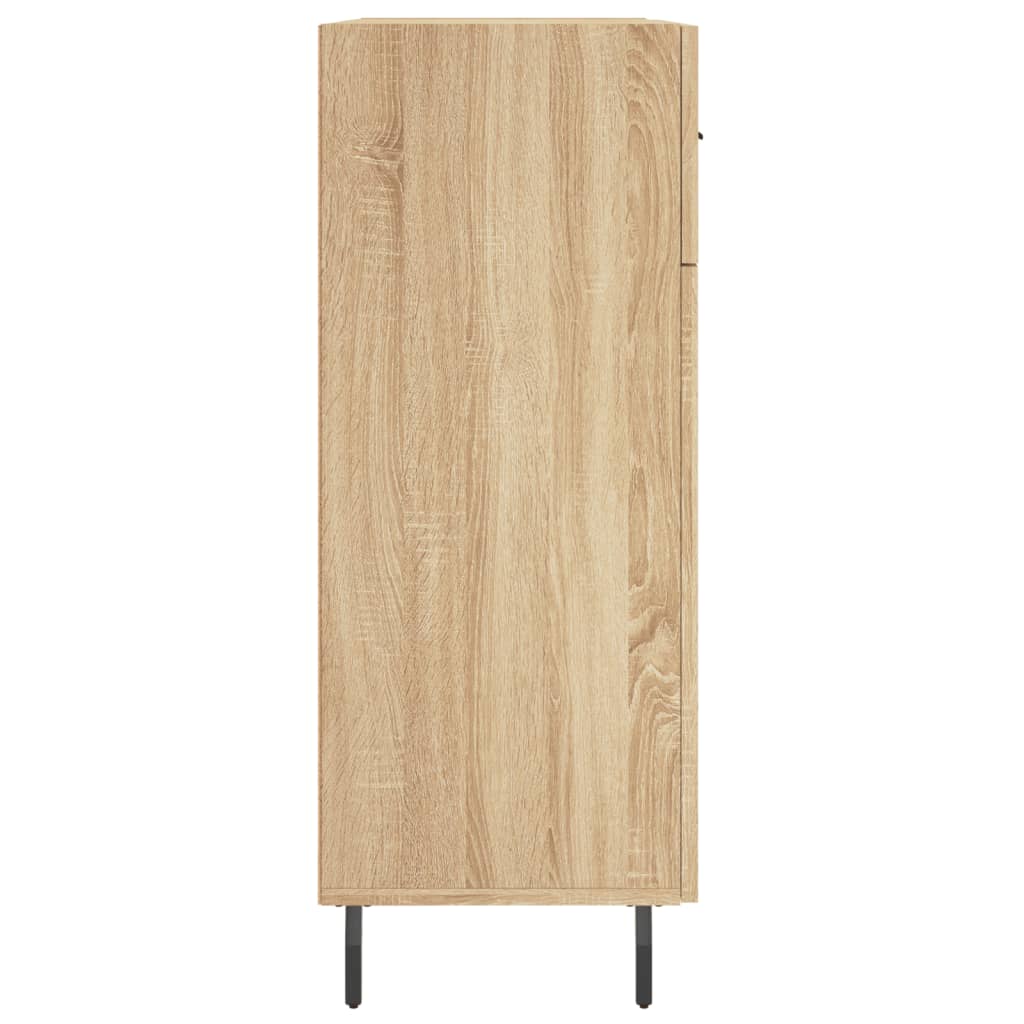 Sideboard Sonoma Oak 69.5x34x90 cm Engineered Wood