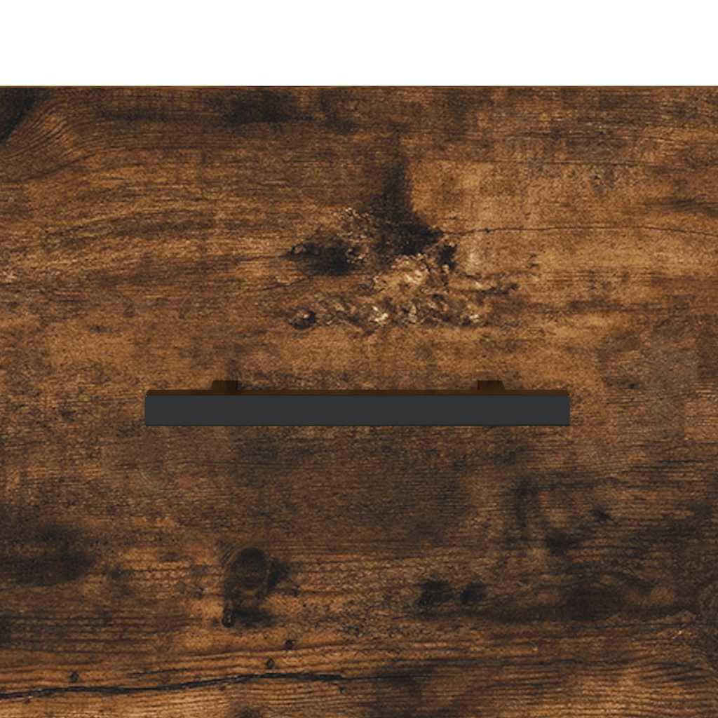Sideboard Smoked Oak 69.5x34x90 cm Engineered Wood