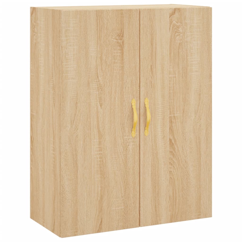 vidaXL Wall Mounted Cabinet Sonoma Oak 69.5x34x90 cm