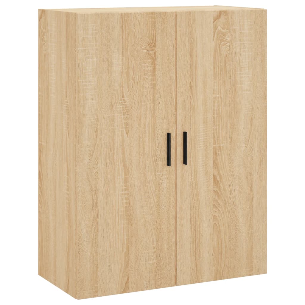 vidaXL Wall Mounted Cabinet Sonoma Oak 69.5x34x90 cm