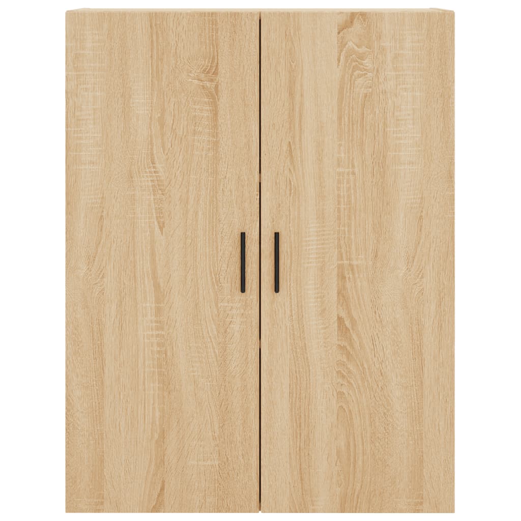 vidaXL Wall Mounted Cabinet Sonoma Oak 69.5x34x90 cm