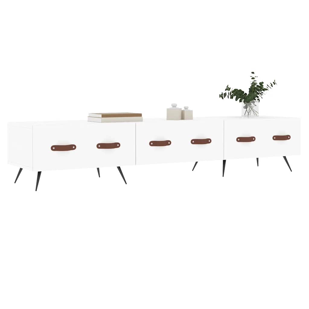 TV Cabinet White 150x36x30 cm Engineered Wood