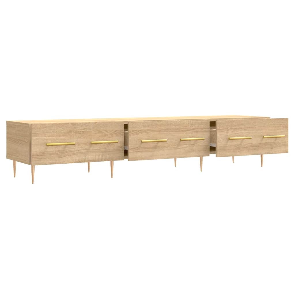 TV Cabinet Sonoma Oak 150x36x30 cm Engineered Wood