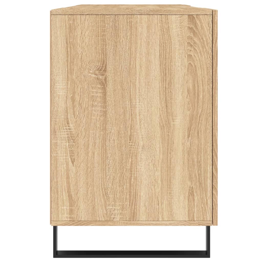 Desk Sonoma Oak 140x50x75 cm Engineered Wood