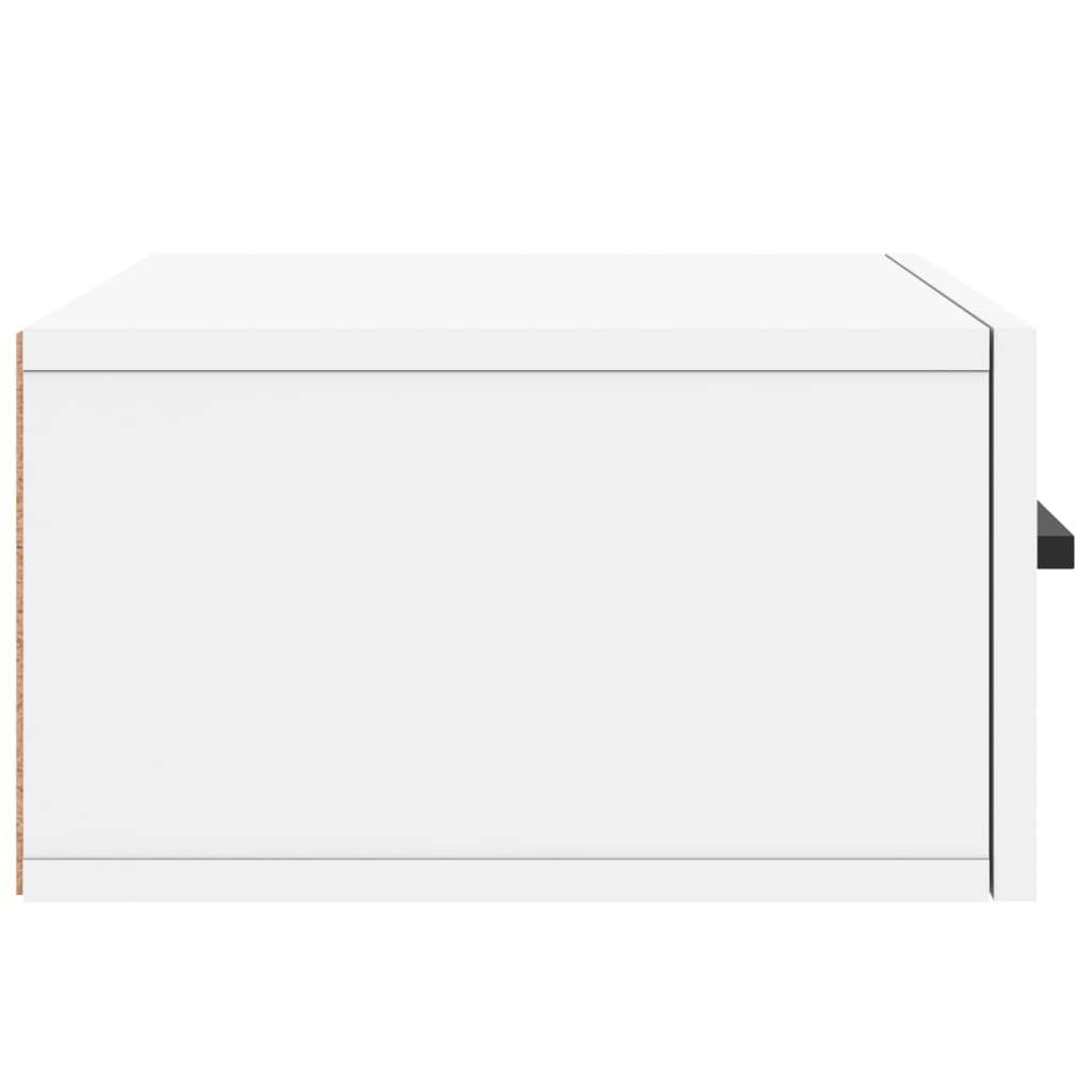 vidaXL Wall-mounted Bedside Cabinets 2 pcs White 35x35x20 cm