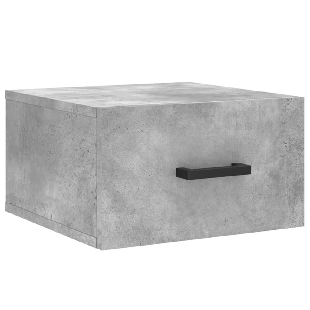 Wall-mounted Bedside Cabinet |  Set of 2 | Square | Modern  |  Modern