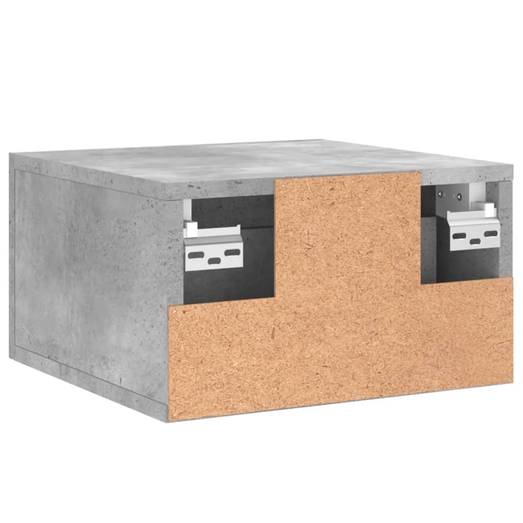 Wall-mounted Bedside Cabinet |  Set of 2 | Square | Modern  |  Modern