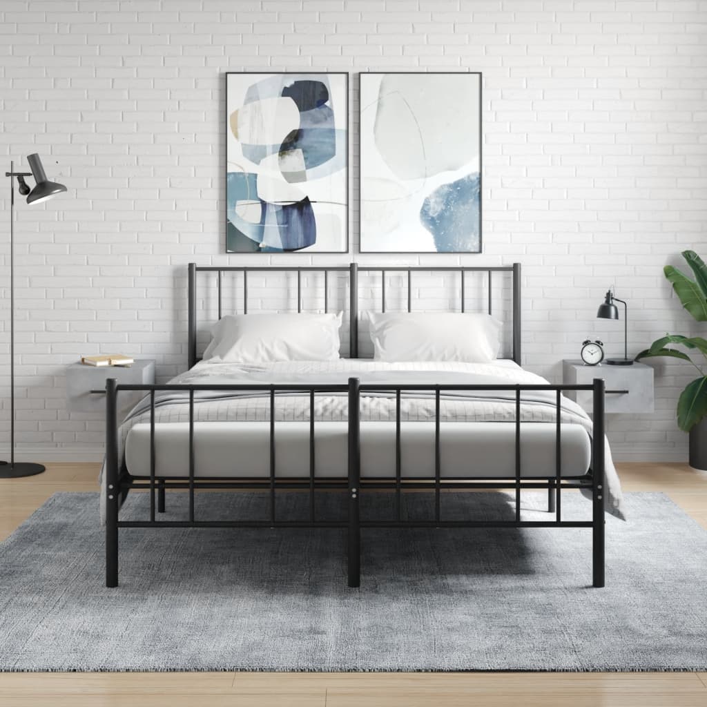 Wall-mounted Bedside Cabinet |  Set of 2 | Square | Modern  |  Modern