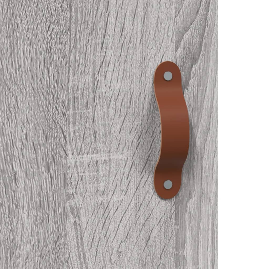 Wall Cabinet Grey Sonoma 60x31x70 cm Engineered Wood